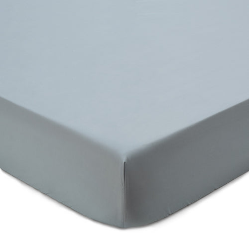 Perpignan Fitted Sheet green grey, 100% combed cotton