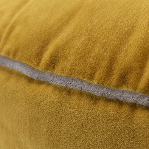 Deomali Pouf in mustard & grey | Home & Living inspiration | URBANARA