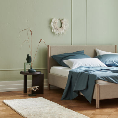 Ravi runner, natural white, 70% new wool & 30% viscose
