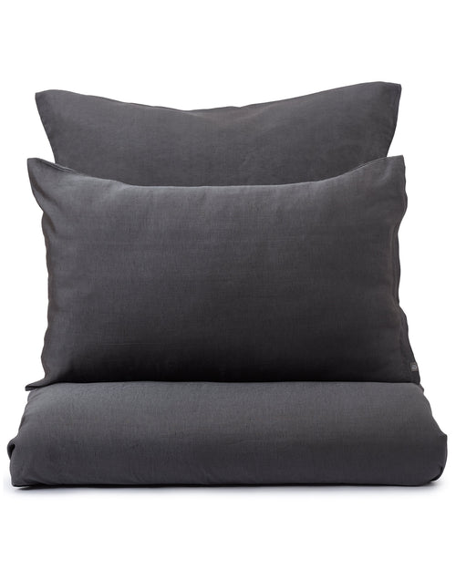 TENCEL™ Lyocell-Bettwäsche-Set Torreira [Anthrazit]