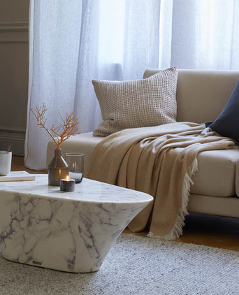 Anadia Cushion Cover natural, 100% cotton
