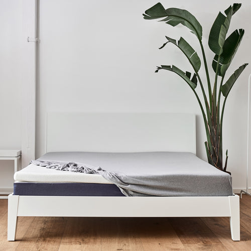 Light grey melange Sabugal Spannbettlaken | Home & Living inspiration | URBANARA